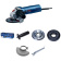 Картинка Углошлифовальная машина Bosch GWS 750-125 750Вт 11000об/мин рез.шпин.:M14 d=125мм (0601394001) от магазина РЭССИ Углошлифовальная машина Bosch GWS 750-125 750Вт 11000об/мин рез.шпин.:M14 d=125мм (0601394001) от магазина РЭССИ