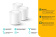 Бесшовный Mesh роутер TP-Link Deco X60(3-Pack) AX5400 10/100/1000BASE-TX белый (упак.:3шт) от магазина РЭССИ
