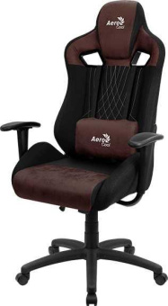 Кресло игровое Aerocool Earl AC180 Burgundy Red черный/красный сиденье черный/красный крестов. от магазина РЭССИ