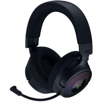Наушники с микрофоном Razer Kraken V4 черный накладные BT оголовье (RZ04-05170100-R3M1) от магазина РЭССИ