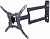 Кронштейн для телевизора Kromax GALACTIC-12 черный 15"-42" макс.25кг настенный поворот и наклон от магазина РЭССИ