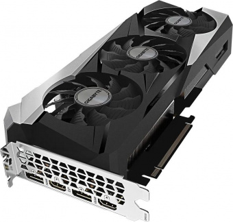 Видеокарта Gigabyte PCI-E 4.0 GV-N307TGAMING-8GD NVIDIA GeForce RTX 3070TI 8192Mb 256 GDDR6X 1830/19000 HDMIx2 DPx2 HDCP Ret от магазина РЭССИ