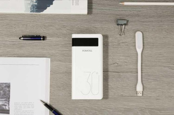 Мобильный аккумулятор Romoss Sense 8P+ 30000mAh QC 3A белый от магазина РЭССИ
