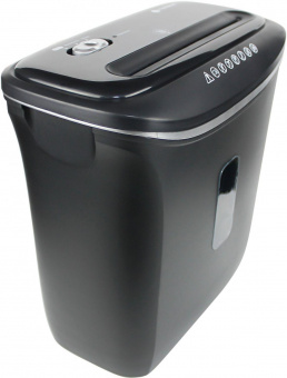 Шредер Heleos УД14-5 черный/серебристый (секр.P-5) фрагменты 4лист. 14лтр. скобы пл.карты от магазина РЭССИ