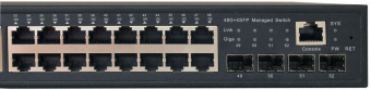Коммутатор Osnovo SW-84804/L(800W) неуправляемый от магазина РЭССИ