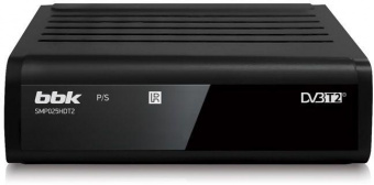 Ресивер DVB-T2 BBK SMP025HDT2 черный от магазина РЭССИ