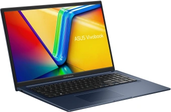 Ноутбук Asus Vivobook 17 X1704VA-AU321 Core 5 120U 16Gb SSD1Tb Intel Graphics 17.3" IPS FHD (1920x1080) noOS blue WiFi BT Cam (90NB13X2-M002V0) от магазина РЭССИ