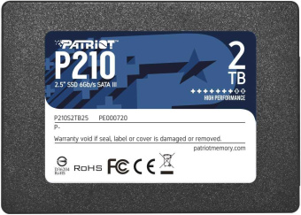 Накопитель SSD Patriot SATA III 2Tb P210S2TB25 P210 2.5" от магазина РЭССИ
