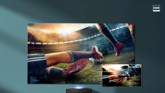 Телевизор LED Hisense 100" Laser TV 100L5F черный 4K Ultra HD 100Hz DVB-T DVB-T2 DVB-C DVB-S DVB-S2 WiFi Smart TV от магазина РЭССИ
