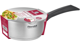 Ковш Rondell Strike Grey Ultra RDS-1946 1.3л. d=16см (с крышкой) стальной от магазина РЭССИ