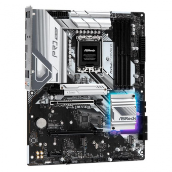 Материнская плата Asrock Z790 PRO RS Soc-1700 Intel Z790 4xDDR5 ATX AC`97 8ch(7.1) 2.5Gg RAID+HDMI+DP от магазина РЭССИ