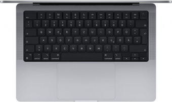 Ноутбук Apple MacBook Pro A2442 M1 Pro 10 core 16Gb SSD1Tb/16 core GPU 14.2" (3024x1964)/ENGKBD Mac OS grey space WiFi BT Cam (MKGQ3B/A) от магазина РЭССИ
