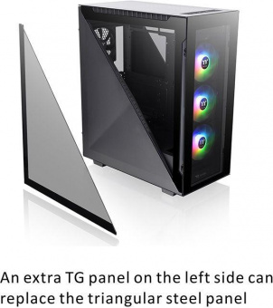 Корпус Thermaltake Divider 500 TG черный без БП ATX 3x120mm 3x140mm 2xUSB3.0 audio bott PSU от магазина РЭССИ