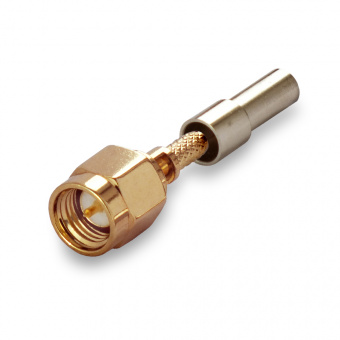 Разъем  S-111L SМА(male) RG174, RG316 обжимной от магазина РЭССИ
