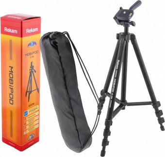 Штатив Rekam Mobipod E-130 напольный черный алюминий (572гр.) от магазина РЭССИ