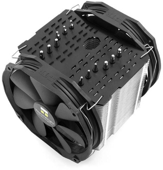 Устройство охлаждения(кулер) Thermalright Macho X2 LE Soc-AM4/AM3+/1150/1151/1200/2011/2066/1700 черный 3-pin 15dB Al+Cu 710gr Ret (MACHO-X2-LE) от магазина РЭССИ