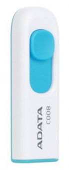 Флеш Диск A-Data 32Gb Classic C008 AC008-32G-RWE USB2.0 белый/синий от магазина РЭССИ
