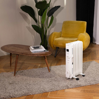 Радиатор масляный Timberk Home Intellect T-OR1507-F10E-WF 1500Вт белый от магазина РЭССИ