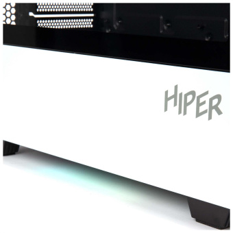 Корпус Hiper PW81 белый без БП ATX 4x120mm 2xUSB2.0 2xUSB3.0 audio bott PSU от магазина РЭССИ