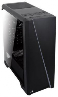 Корпус Aerocool Cylon черный без БП ATX 1x120mm 2xUSB2.0 1xUSB3.0 audio CardReader bott PSU от магазина РЭССИ