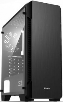 Корпус Zalman S3 черный без БП ATX 2x120mm 2xUSB2.0 1xUSB3.0 audio bott PSU от магазина РЭССИ
