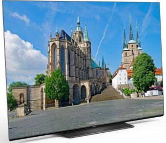 Телевизор OLED Hyundai 55" H-LED55OBU7700 Android TV Frameless черный/черный 4K Ultra HD 120Hz DVB-T DVB-T2 DVB-C DVB-S DVB-S2 USB WiFi Smart TV от магазина РЭССИ