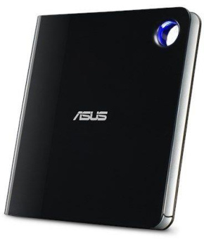 Привод Blu-Ray-RW Asus SBW-06D5H-U черный/серебристый USB3.0 slim ultra slim M-Disk Mac внешний RTL от магазина РЭССИ