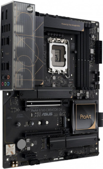 Материнская плата Asus PROART B760-CREATOR D4 Soc-1700 Intel B760 4xDDR4 ATX AC`97 8ch(7.1) 1 x 2.5Gigabit + Gigabit Ethernet RAID+HDMI+DP от магазина РЭССИ