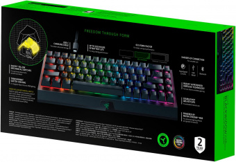 Клавиатура Razer BlackWidow V3 Mini HyperSpeed механическая черный USB беспроводная BT/Radio for gamer LED от магазина РЭССИ