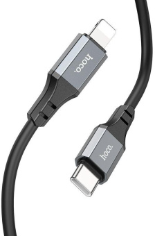Кабель Hoco X92 Honest PD USB Type-C (m)-Lightning (m) 3м черный коробка от магазина РЭССИ