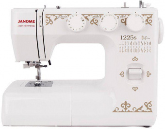 Швейная машина Janome 1225s белый от магазина РЭССИ