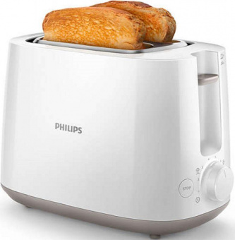 Тостер Philips HD2581/00 830Вт белый от магазина РЭССИ