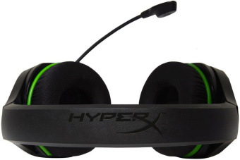 Проводная гарнитура HyperX CloudX Stinger Core черный/зеленый для: Xbox Series/One (HX-HSCSCX-BK) от магазина РЭССИ
