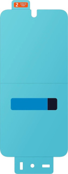 Защитная пленка для экрана Samsung прозрачный для Samsung Galaxy A35 прозрачная 2шт. (EF-UA356CTEGRU) от магазина РЭССИ