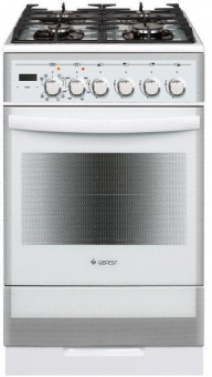 Плита Комбинированная Gefest ПГЭ 5502-03 0042 белый реш.чугун от магазина РЭССИ