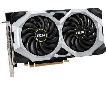 Видеокарта MSI PCI-E RTX 2060 SUPER VENTUS OC RU NVIDIA GeForce RTX 2060SUPER 8192Mb 256 GDDR6/14000 HDMIx1 DPx3 HDCP Bulk от магазина РЭССИ