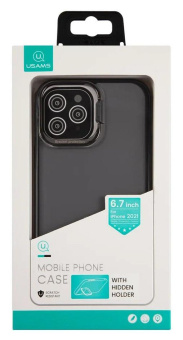 Чехол (клип-кейс) для Apple iPhone 13 Pro Max Usams US-BH783 черный (УТ000028090) от магазина РЭССИ