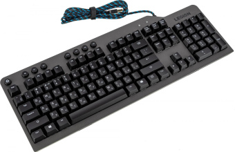 Клавиатура Lenovo Legion K500 RGB механическая черный USB Multimedia for gamer LED (подставка для запястий) от магазина РЭССИ