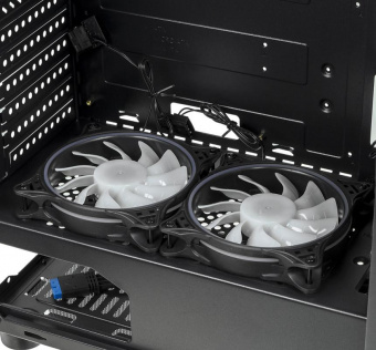 Корпус Formula V-LINE 7706 черный без БП ATX 8x120mm 2xUSB2.0 2xUSB3.0 audio bott PSU от магазина РЭССИ