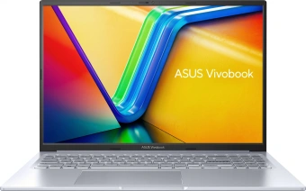 Ноутбук Asus VivoBook 16X M3604YA-MB259 Ryzen 7 7730U 16Gb SSD512Gb AMD Radeon 16" IPS WUXGA (1920x1200) noOS silver WiFi BT Cam (90NB11A2-M00BU0) от магазина РЭССИ
