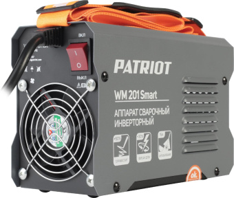 Сварочный аппарат Patriot WM 201 Smart инвертор ММА 8.3кВт от магазина РЭССИ