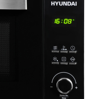Микроволновая Печь Hyundai HYM-D2073 23л. 800Вт черный/Хром от магазина РЭССИ