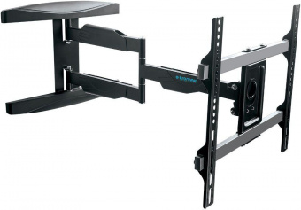 Кронштейн для телевизора Kromax ATLANTIS-60 черный 26"-65" макс.40кг настенный поворотно-выдвижной и наклонный от магазина РЭССИ