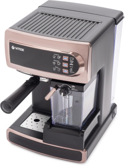 Кофеварка рожковая Vitek VT-1517 GD 1238Вт золотистый от магазина РЭССИ