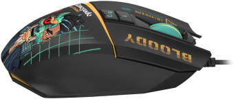 Мышь A4Tech Bloody W63 Max Renegade черный/рисунок оптическая (120000dpi) USB от магазина РЭССИ