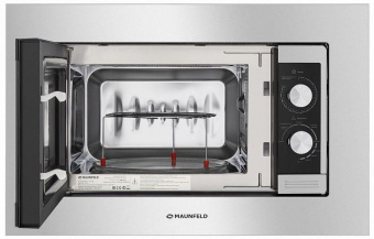 Микроволновая печь Maunfeld JBMO.20.5S 20л. 700Вт нержавеющая сталь/черный (встраиваемая) от магазина РЭССИ