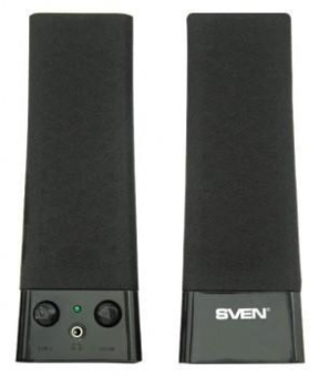 Колонки Sven 235 2.0 черный 4Вт от магазина РЭССИ