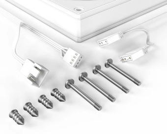 Вентилятор для корпуса ID-Cooling AS-120-W ARGB 120х120x25 белый 4-pin 27.2дБ (AS-120-ARGB-W) Ret от магазина РЭССИ