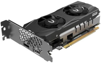Видеокарта Zotac PCI-E 4.0 RTX 3050 LP NVIDIA GeForce RTX 3050 6Gb 96bit GDDR6 1470/14000 HDMIx1 DPx1 HDCP Ret low profile от магазина РЭССИ