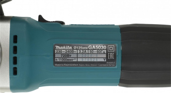 Углошлифовальная машина Makita GA5030X5 720Вт 11000об/мин рез.шпин.:M14 d=125мм от магазина РЭССИ